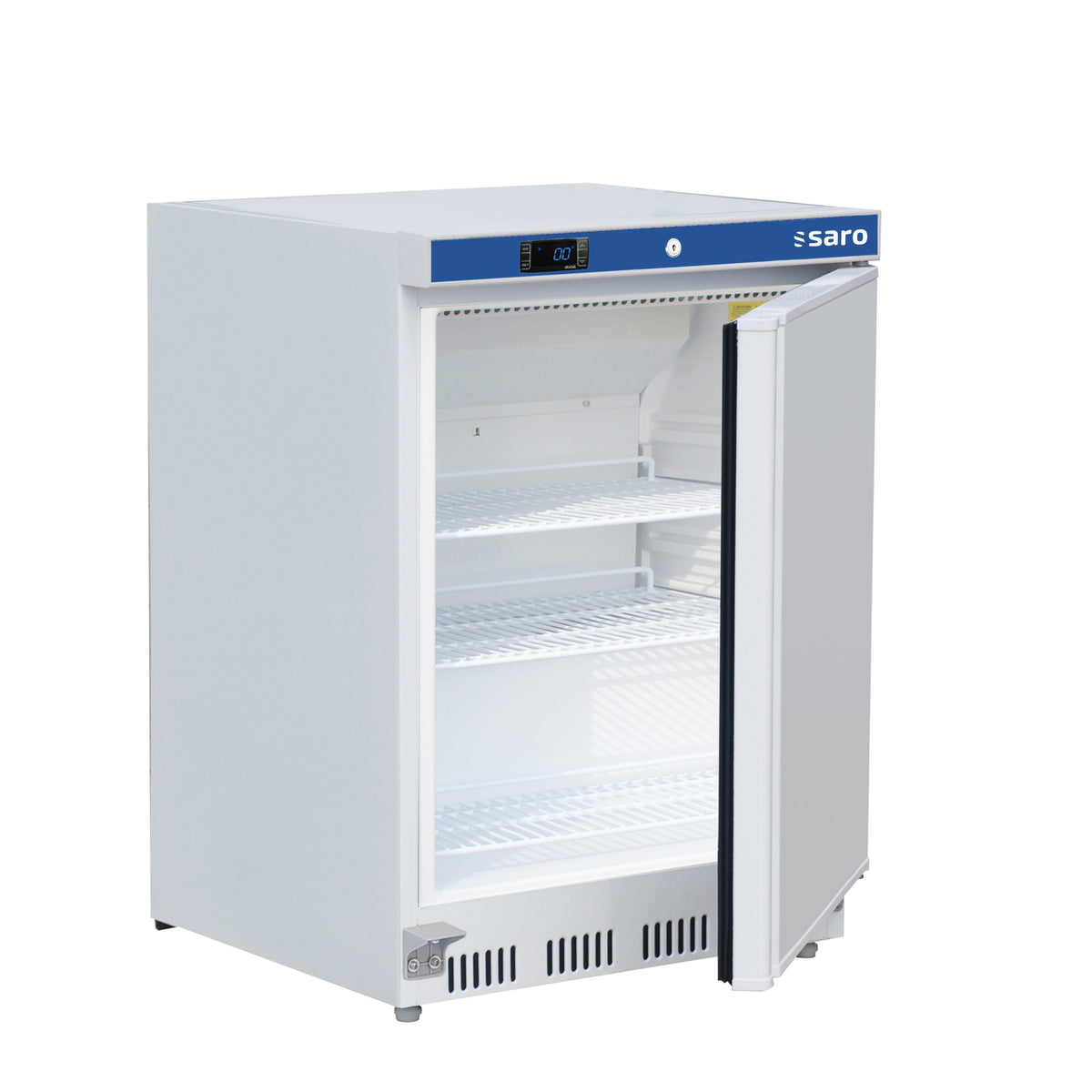 Réfrigérateur ventilé compact 129L avec contrôle numérique - Dégivrage auto - 37 dB - Mini armoire réfrigérée - Saro