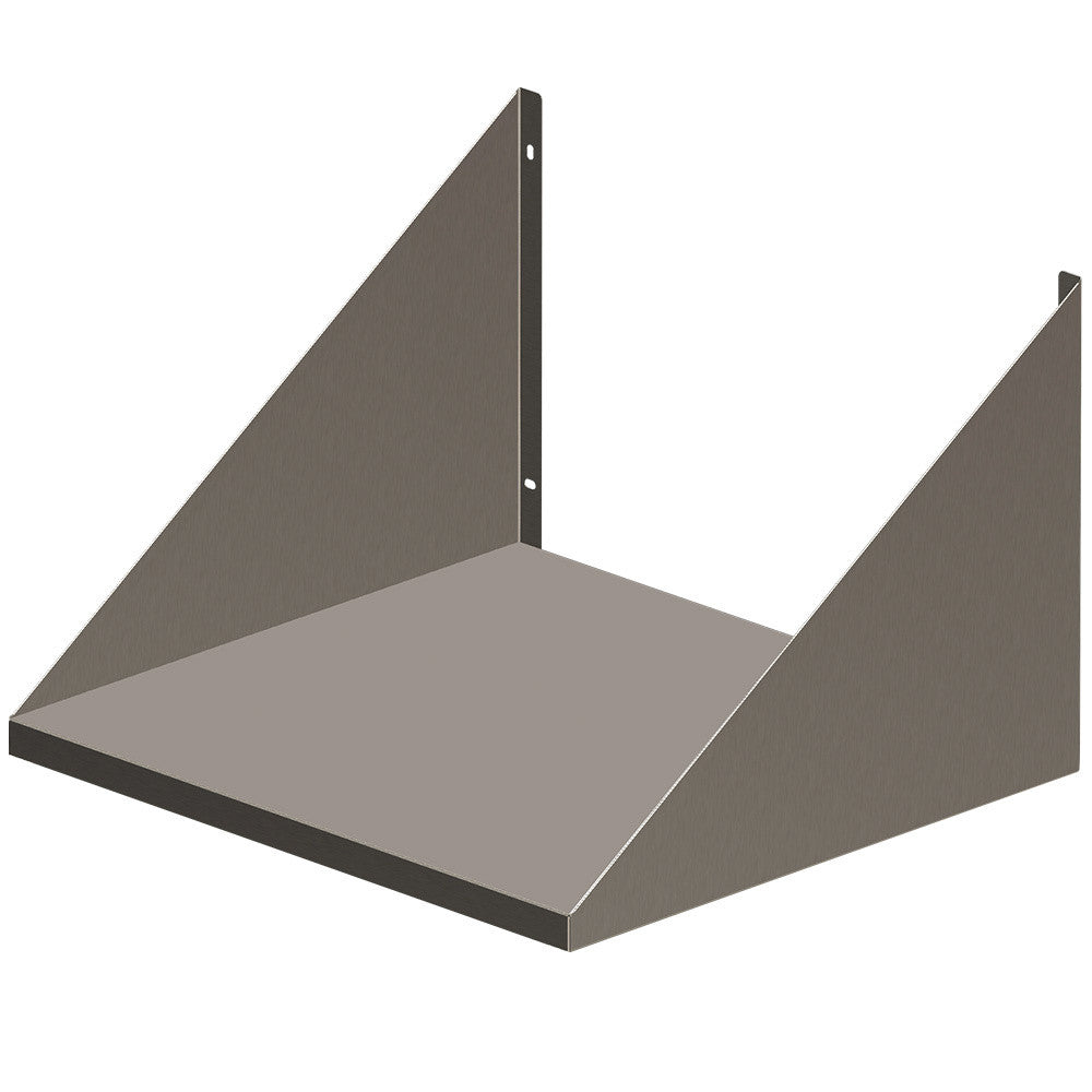 Support mural inox micro-ondes - Diamond