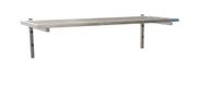 Étagère Murale - Inox - 1000x400x300mm - 1 Niveau - Haute Capacité Saro - Table inox avec étagère professionnel CHR - matériel cuisine pro - Cuistéo
