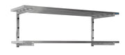 Étagère Murale - Inox - 800x400x420mm - 2 Niveaux - Haute Capacité Saro - Table inox avec étagère professionnel CHR - matériel cuisine pro - Cuistéo
