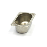 Conteneur Gastronorme - 1/9 GN - Profondeur de 6,5 cm - inox 0.6 L Maxima - Bac GN 1/9 professionnel CHR - matériel cuisine pro - Cuistéo