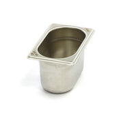 Récipient gastronorme - 1/9 GN - 10 cm de profondeur - inox 1 L Maxima - Bac GN 1/9 professionnel CHR - matériel cuisine pro - Cuistéo