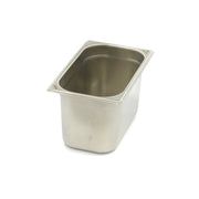 Conteneur gastronorme - GN 1/4 - 15 cm de profondeur - inox 4.2 L Maxima - Bac GN 1/4 professionnel CHR - matériel cuisine pro - Cuistéo