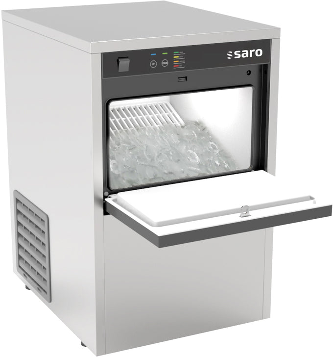 Machine Glaçons UV - 20kg/24h - 3,5kg Stock - 380x477x590mm - R600a - Saro