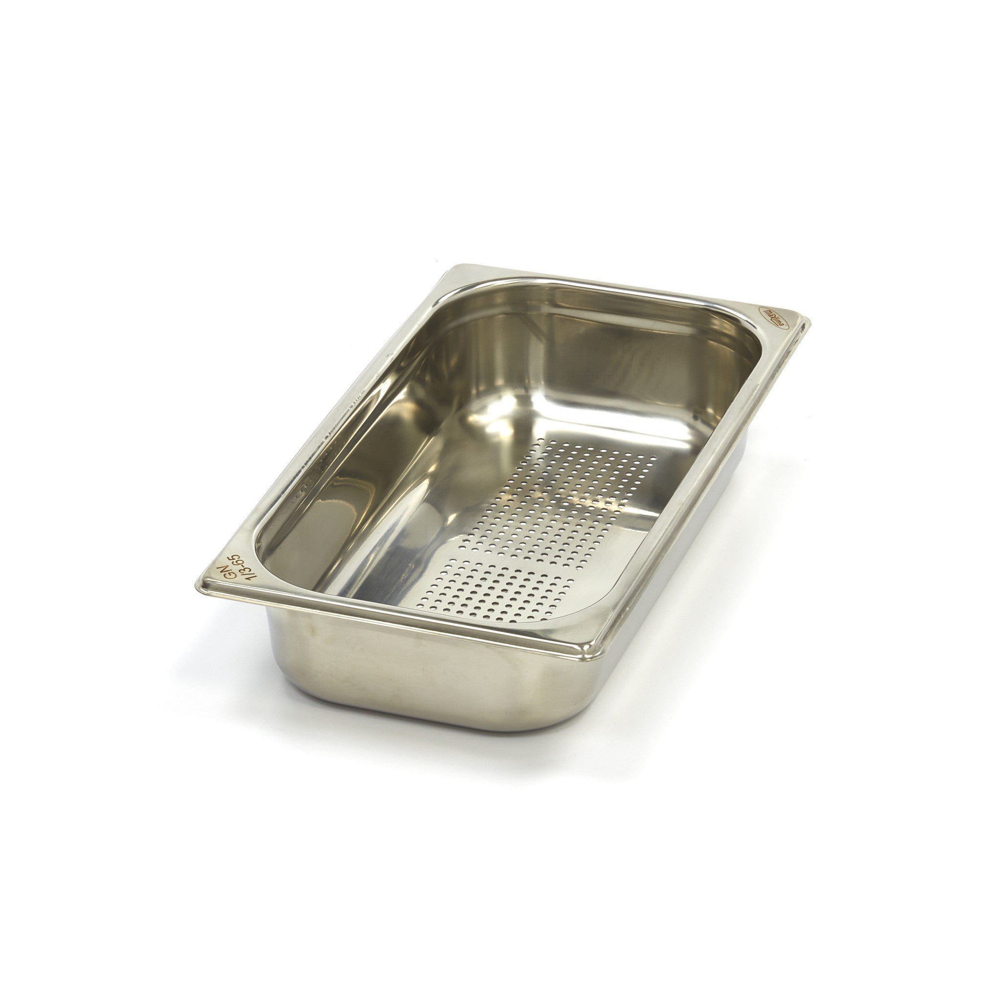 Conteneur perforé gastronorme GN 1/3 - Profondeur 6,5cm 2.5 L Maxima - Bac GN 1/3 professionnel CHR - matériel cuisine pro - Cuistéo