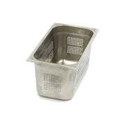 Conteneur gastronorme - GN 1/3 - 15 cm de profondeur - Acier inoxydable - Perforé 6.0 L Maxima - Bac GN 1/3 professionnel CHR - matériel cuisine pro - Cuistéo