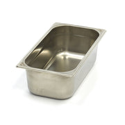 Conteneur gastronorme - GN 1/3 - Profondeur 10cm - inox 4.0 L Maxima - Bac GN 1/3 professionnel CHR - matériel cuisine pro - Cuistéo