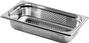 Bac GN 1/3 - Inox - 325x176x100mm - 4L - Perforé - Budget Saro - Bac GN 1/3 professionnel CHR - matériel cuisine pro - Cuistéo