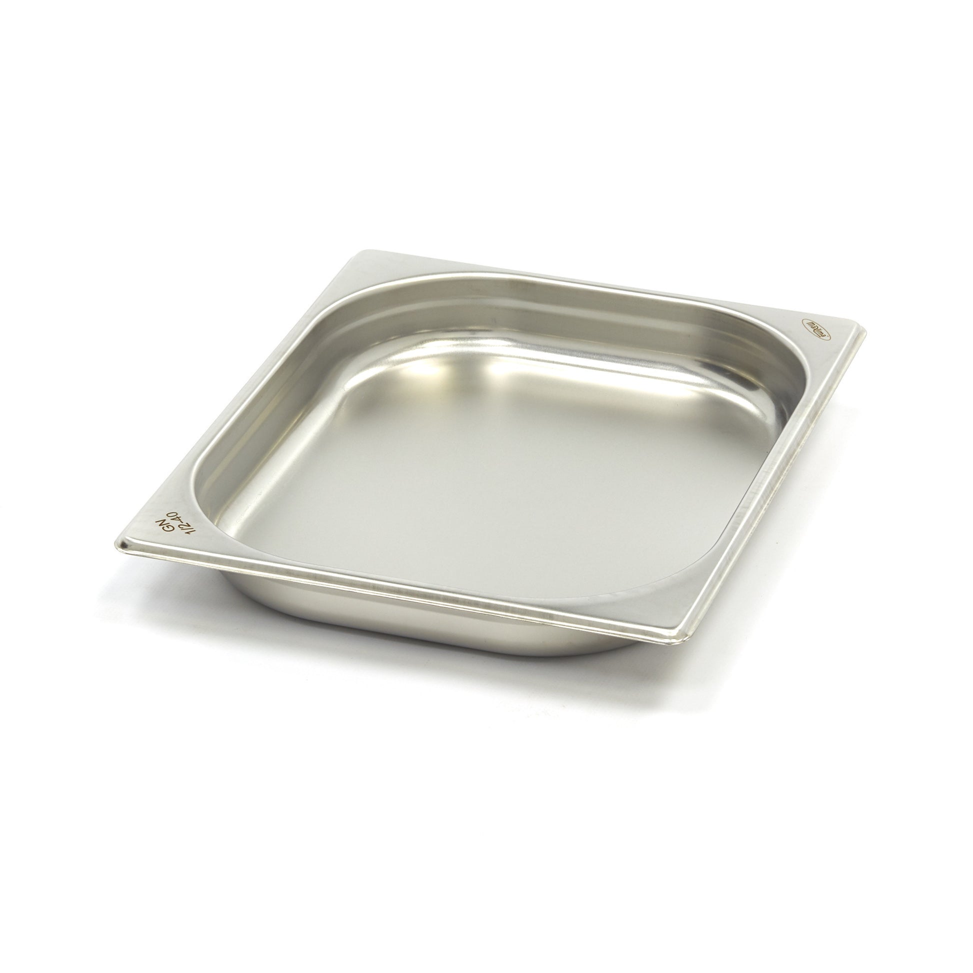 Conteneur Gastronorm - GN 1/2 - Profondeur 4cm - inox 2.8 L Maxima - Bac GN 1/2 professionnel CHR - matériel cuisine pro - Cuistéo