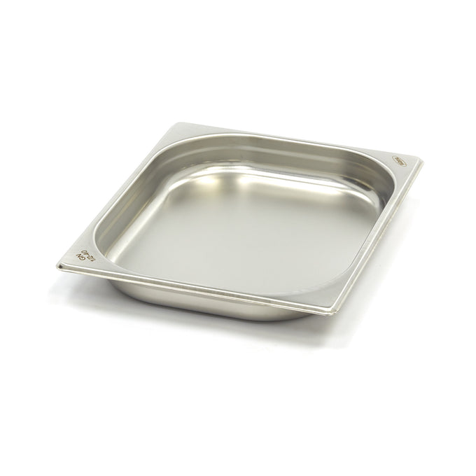 Conteneur Gastronorm - GN 1/2 - Profondeur 4cm - inox 2.8 L Maxima - Bac GN 1/2 professionnel CHR - matériel cuisine pro - Cuistéo