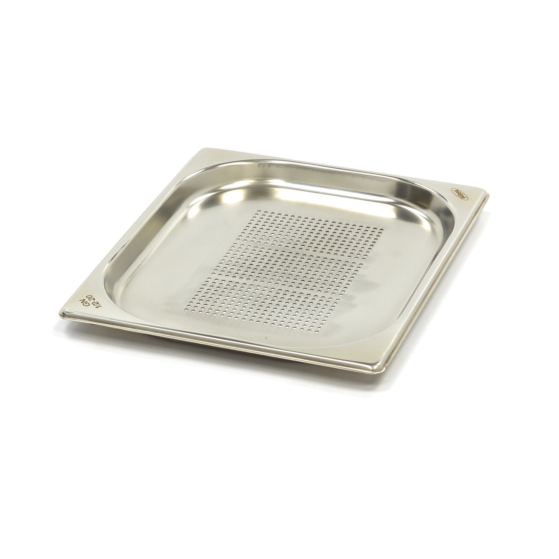 Conteneur Gastronorm - GN 1/2 - Profondeur de 2cm - Perforé 1.5 L Maxima - Bac GN 1/2 professionnel CHR - matériel cuisine pro - Cuistéo