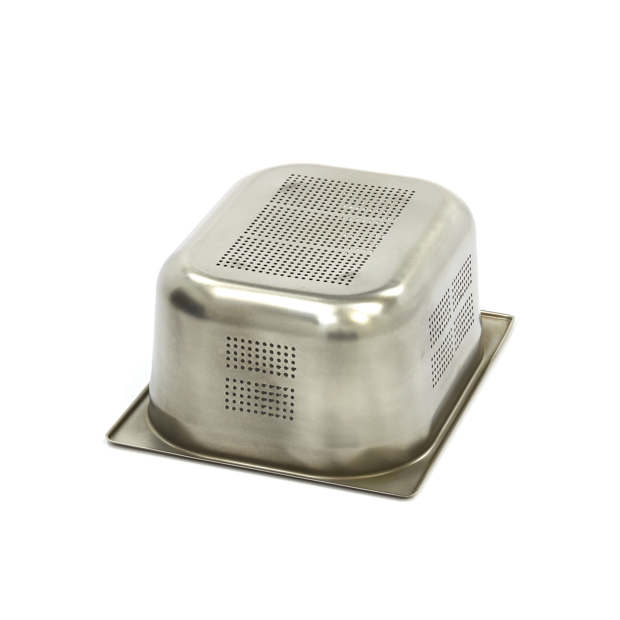 Conteneur gastronorme - 1/2 GN - 15 cm de profondeur - Acier inoxydable - Perforé 9.5 L Maxima - vue 2 - Bac GN 1/2 pro CHR - Cuistéo
