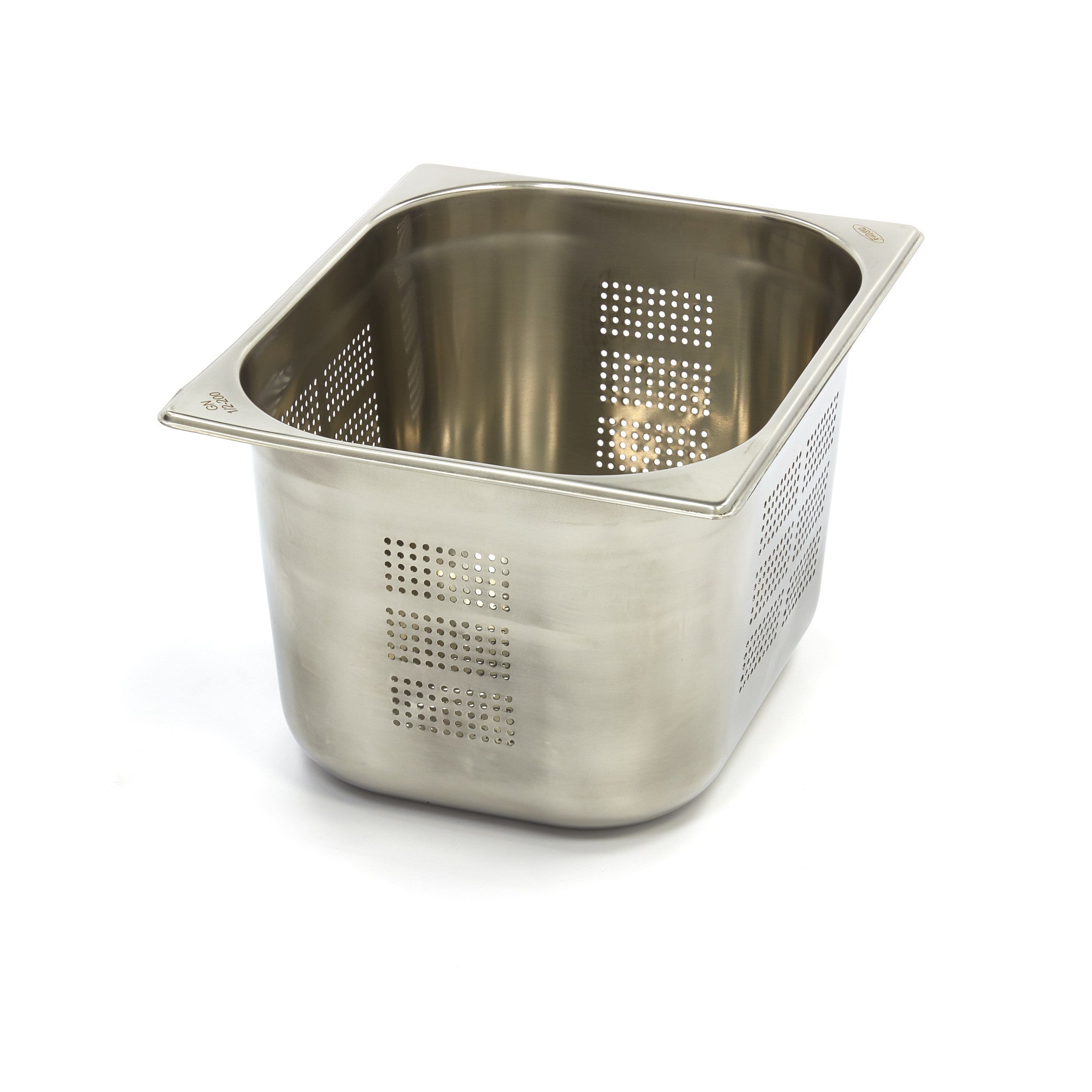 Récipient gastronorme - 1/2 GN - 20cm de profondeur - Acier inoxydable - Perforé 12.5 L Maxima - Bac GN 1/2 professionnel CHR - matériel cuisine pro - Cuistéo
