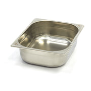 Récipient gastronorme - GN 1/2 - Profondeur 10 cm - inox 6.5 L Maxima - Bac GN 1/2 professionnel CHR - matériel cuisine pro - Cuistéo