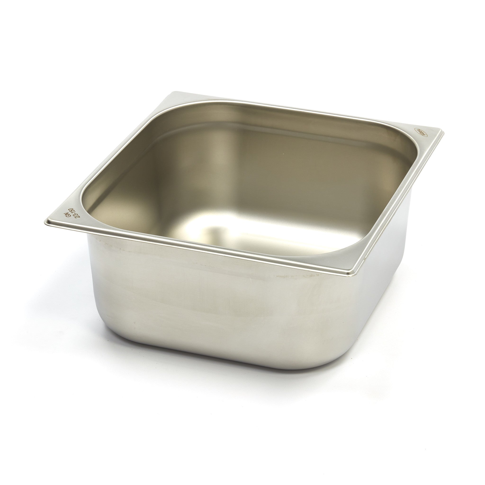 Récipient gastronorme - GN 1/2 - Profondeur de 15 cm - inox 9.5 L Maxima - Bac GN 1/2 professionnel CHR - matériel cuisine pro - Cuistéo