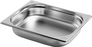 Bac GN 1/2 - Inox - 325x265x100mm - 6,5L - Budget Saro - Bac GN 1/2 professionnel CHR - matériel cuisine pro - Cuistéo