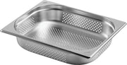 Bac GN 1/2 - Inox - 325x265x65mm - 4L - Perforé - TopLine Saro - Bac GN 1/2 professionnel CHR - matériel cuisine pro - Cuistéo