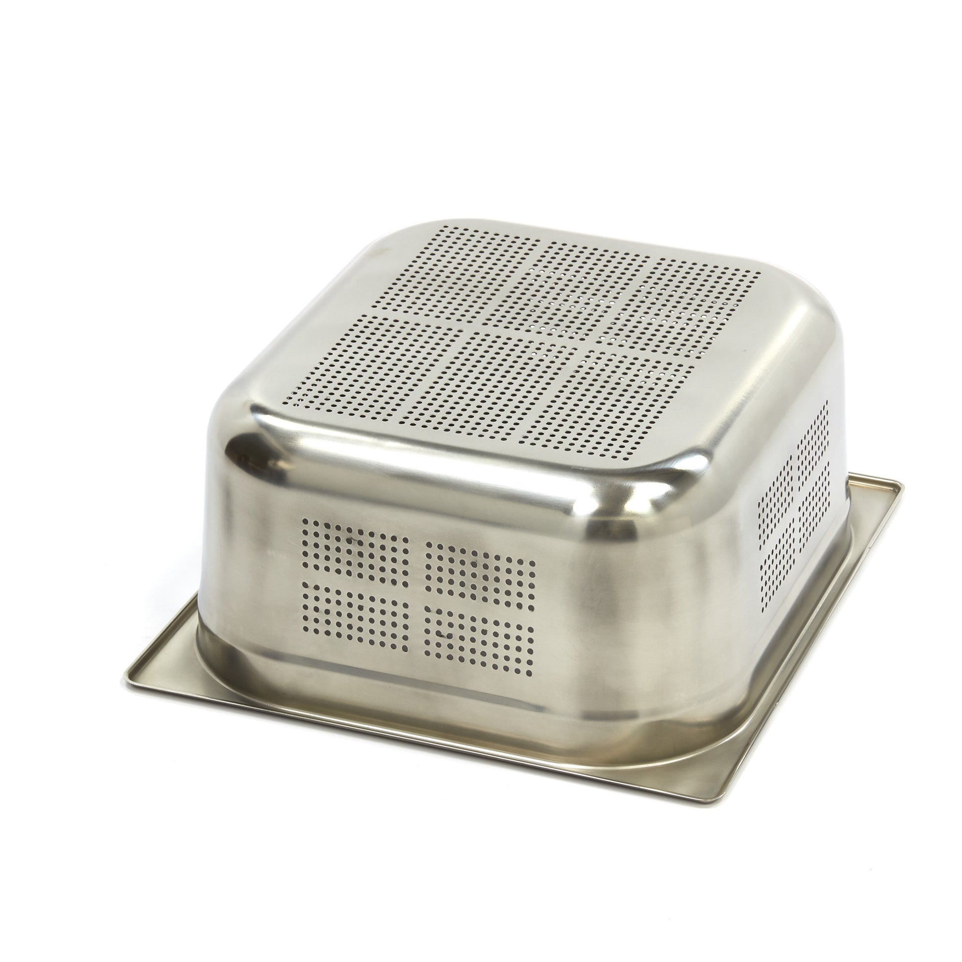 Conteneur Gastronorm - 2/3 GN - Profondeur 15cm - Perforé 13.0 L Maxima - vue 2 - Bac GN 2/3 pro CHR - Cuistéo