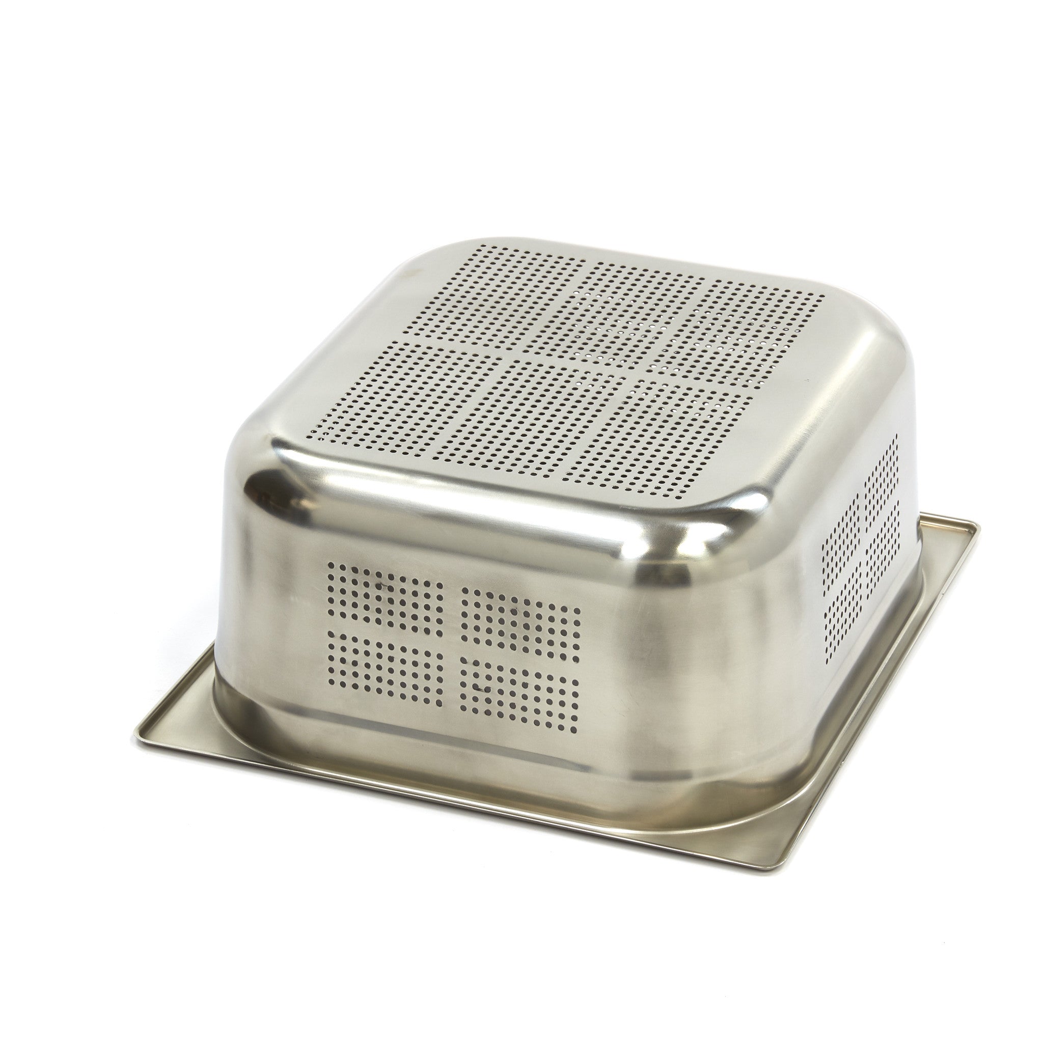 Conteneur Gastronorm - 2/3 GN - Profondeur 15cm - Perforé 13.0 L Maxima - vue 2 - Bac GN 2/3 pro CHR - Cuistéo