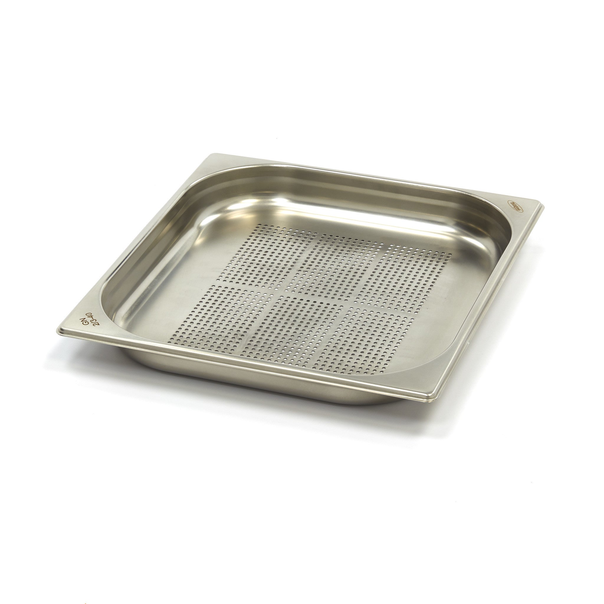 Conteneur gastronorme - 2/3 GN - 4 cm de profondeur - Perforé 3.6 L Maxima - Bac GN 2/3 professionnel CHR - matériel cuisine pro - Cuistéo