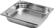 Bac GN 2/3 - Inox - 325x354x65mm - 5,5L - Perforé - Budget Saro - Bac GN 2/3 professionnel CHR - matériel cuisine pro - Cuistéo