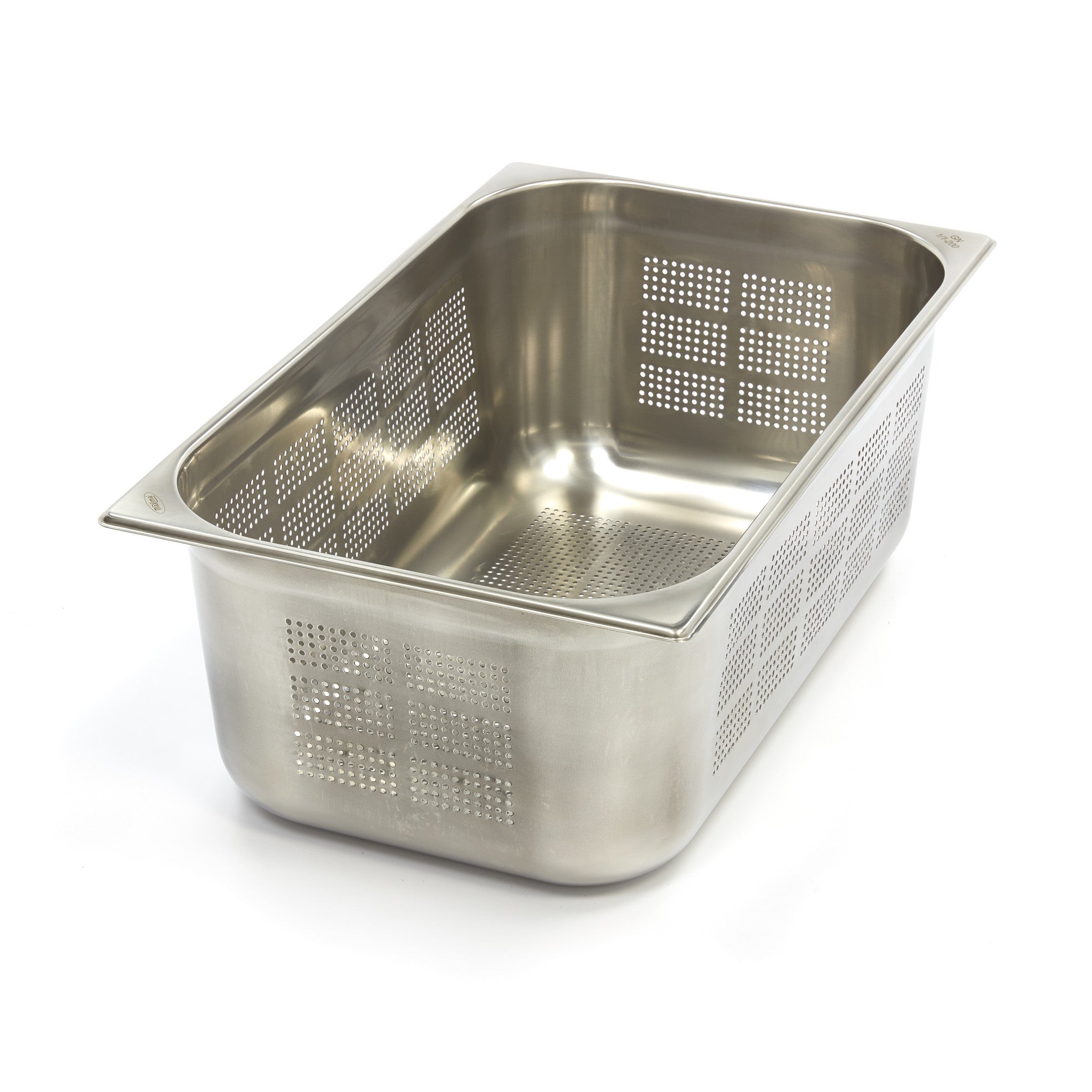Conteneur Gastronorm - 1/1 GN - Profondeur de 20cm - Perforé 27.0 L Maxima - Bac GN 1/1 professionnel CHR - matériel cuisine pro - Cuistéo