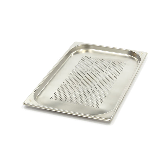 Conteneur gastronorme - GN 1/1 - Profondeur de 2cm - Perforé 2.8 L Maxima - Bac GN 1/1 professionnel CHR - matériel cuisine pro - Cuistéo