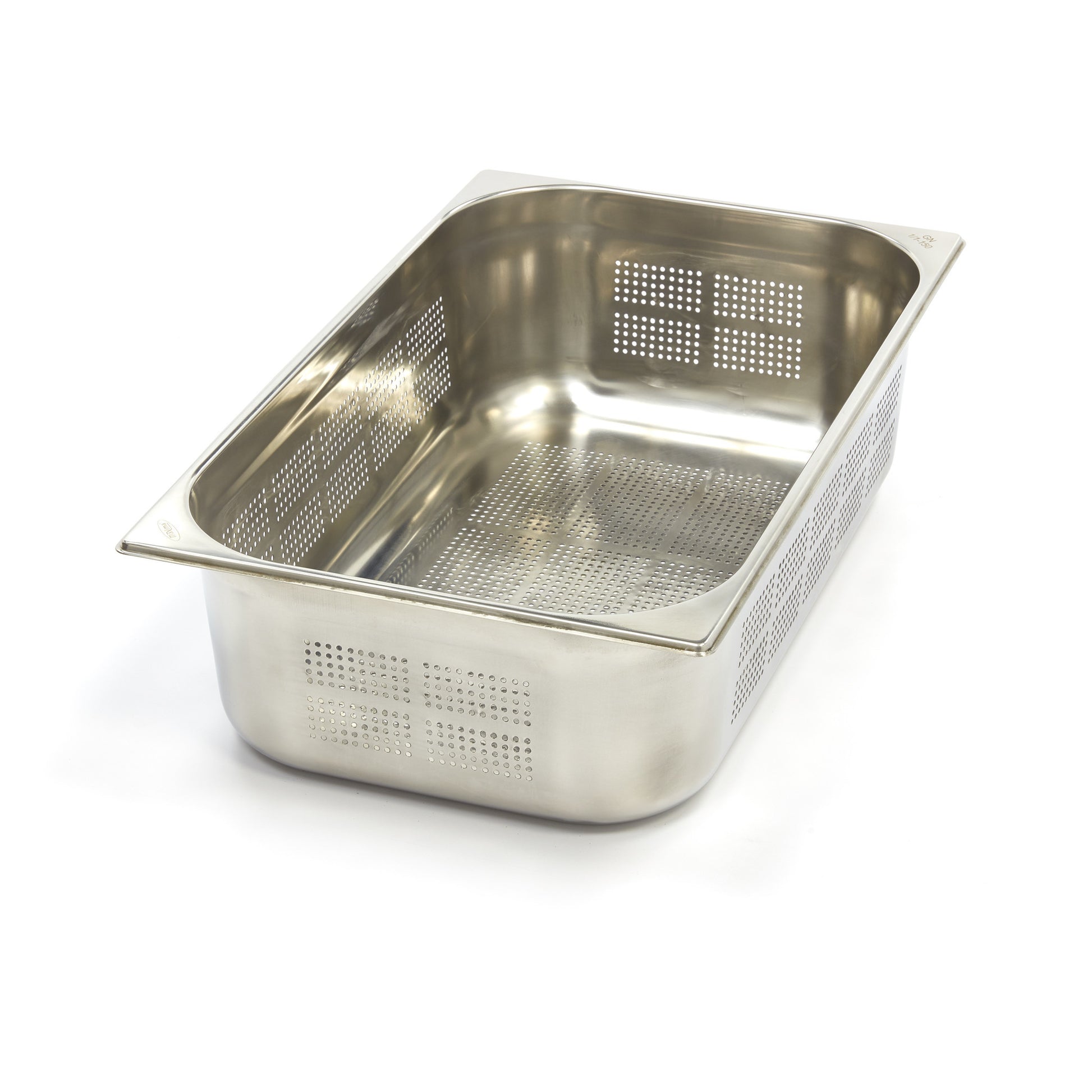 Récipient gastronorme - GN 1/1 - Profondeur de 15 cm - Perforé 21.0 L Maxima - Bac GN 1/1 professionnel CHR - matériel cuisine pro - Cuistéo