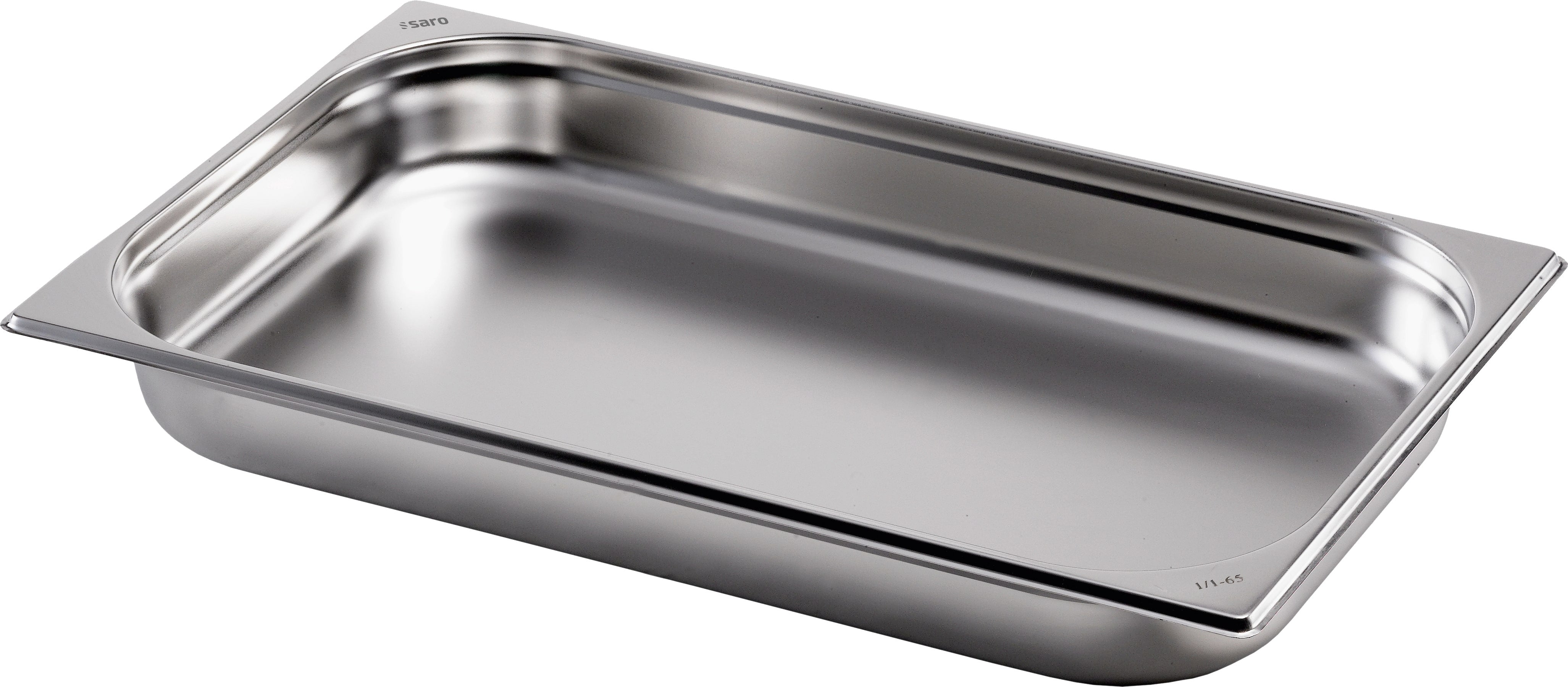 Bac GN 1/1 - Inox AISI304 - 530x325x40mm - 5L - TopLine Saro - Bac GN 1/1 professionnel CHR - matériel cuisine pro - Cuistéo