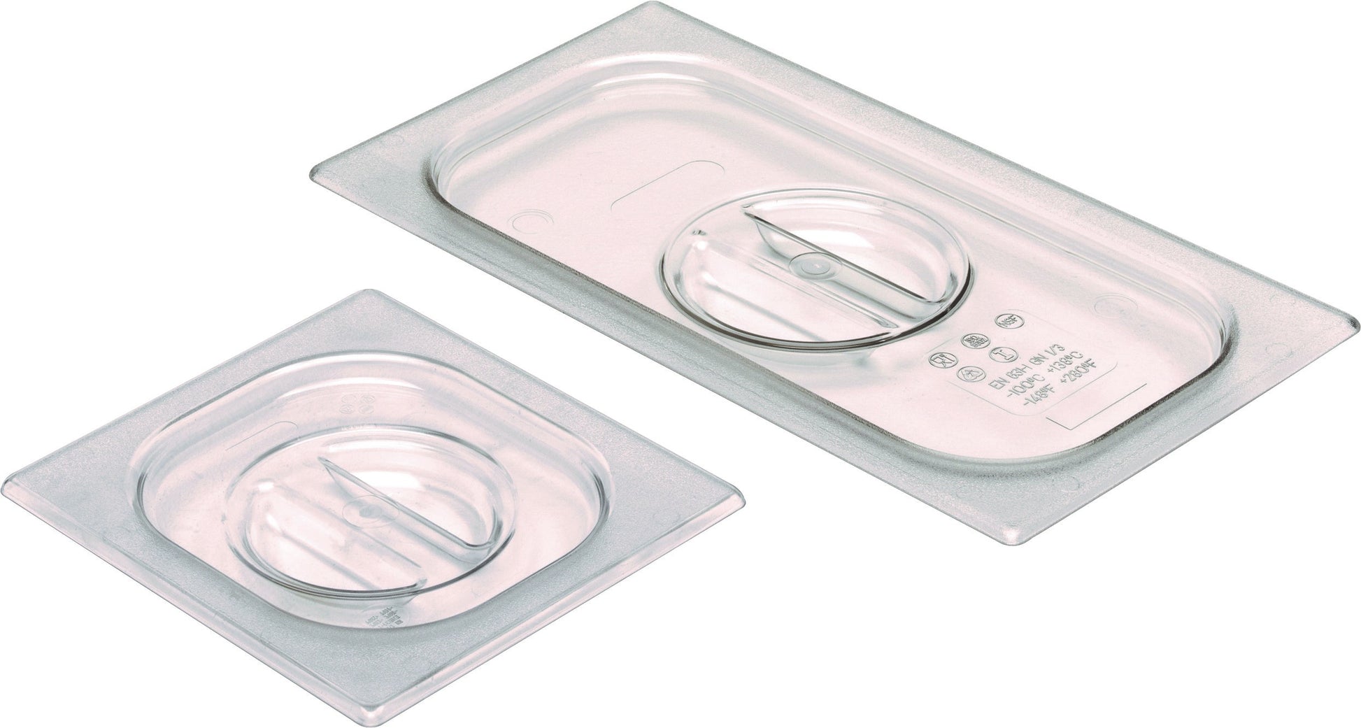 GN couvercle polycarbonate 1/2GN 325x265 mm Combisteel - Couvercle bac inox professionnel CHR - matériel cuisine pro - Cuistéo