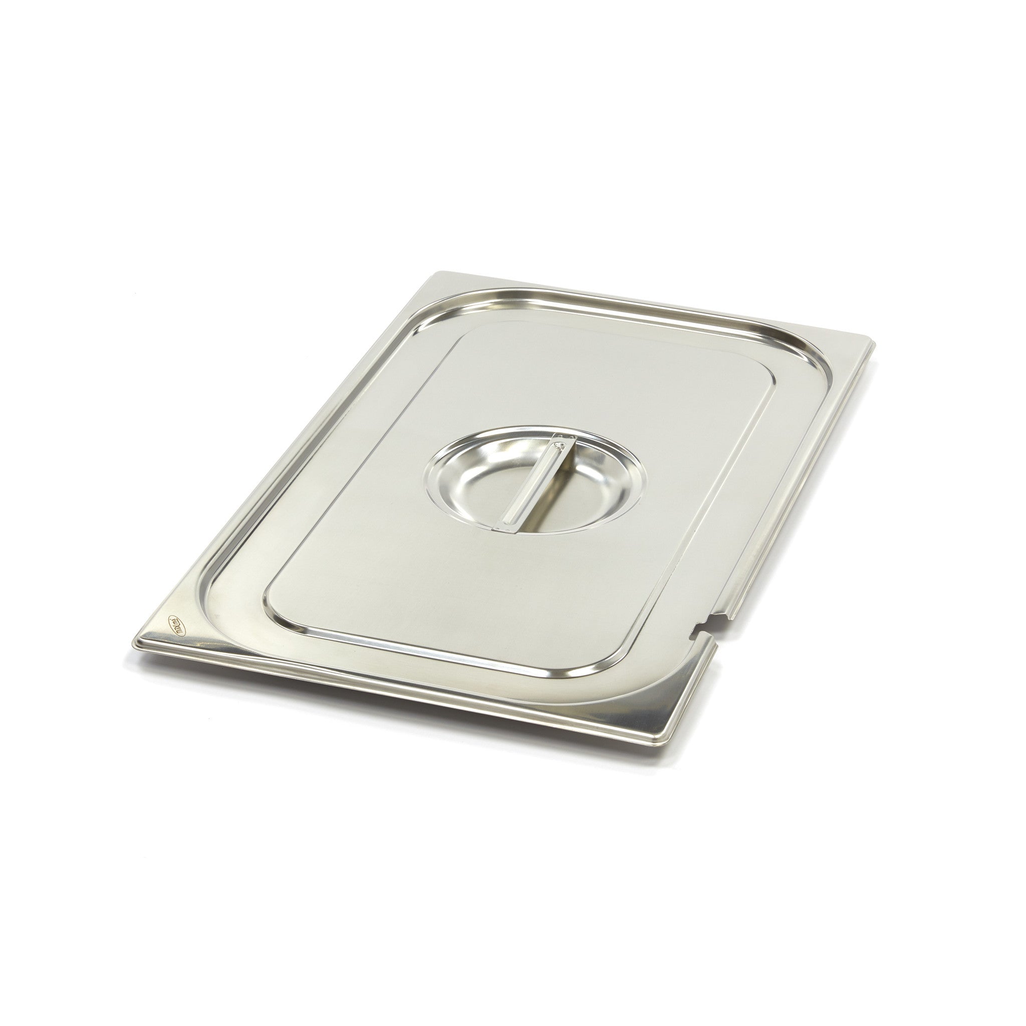 Couvercle Gastronorm - 1/1 GN - en acier inoxydable - avec encastrement Maxima - Couvercle bac inox professionnel CHR - matériel cuisine pro - Cuistéo
