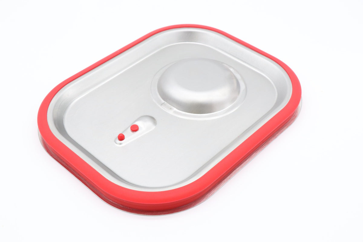 Couvercle Gastronorm - 1/2 GN - Acier inoxydable - Joint hermétique Maxima - vue 2 - Couvercle bac inox pro CHR - Cuistéo