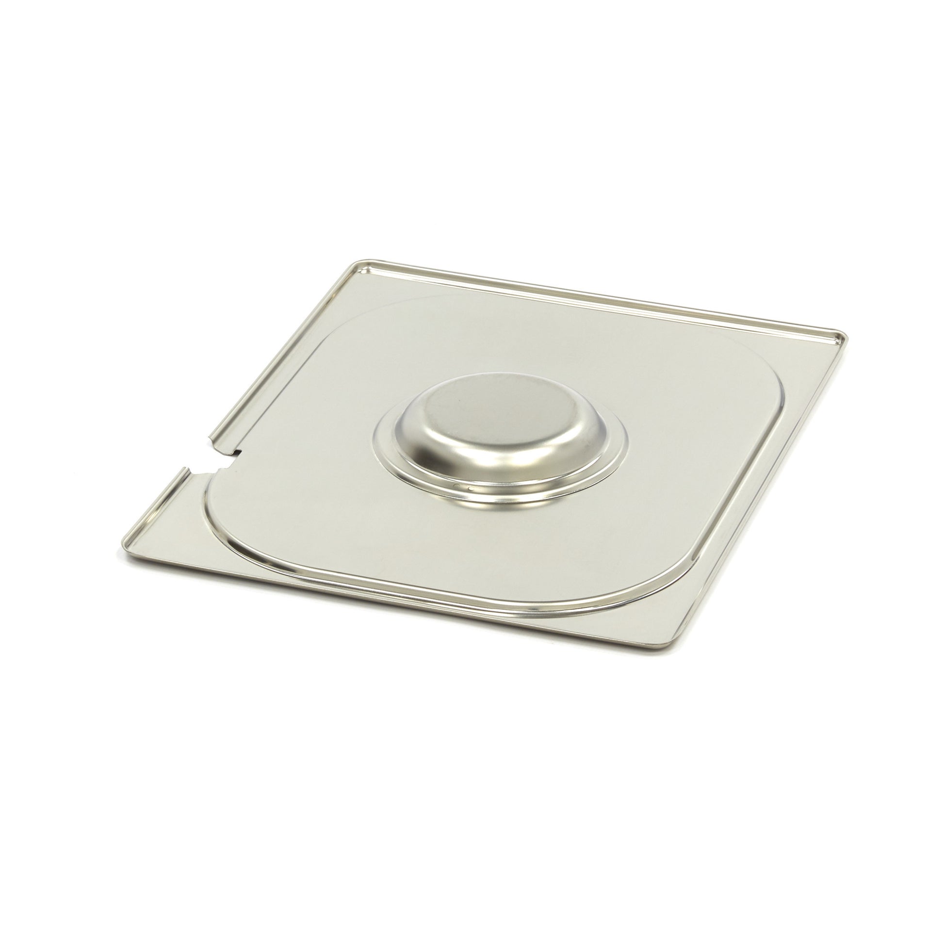 Couvercle Gastronorm - 1/2 GN - en acier inoxydable - avec encoche Maxima - vue 2 - Couvercle bac inox pro CHR - Cuistéo