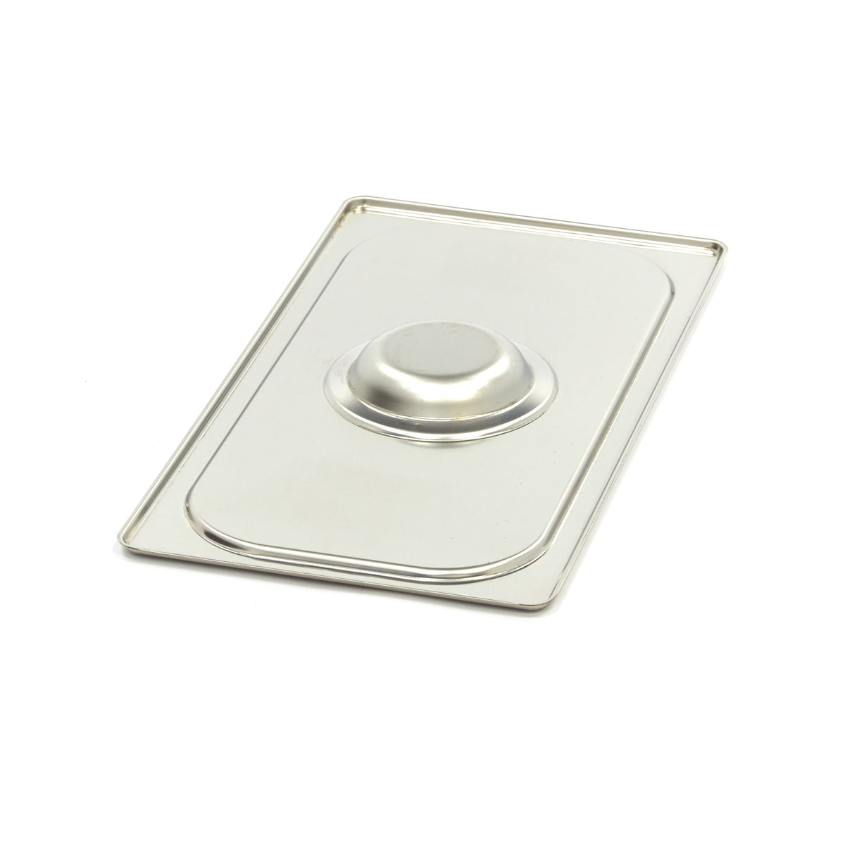 Couvercle Gastronorm - GN1/3 - Acier inoxydable Maxima - vue 2 - Couvercle bac inox pro CHR - Cuistéo