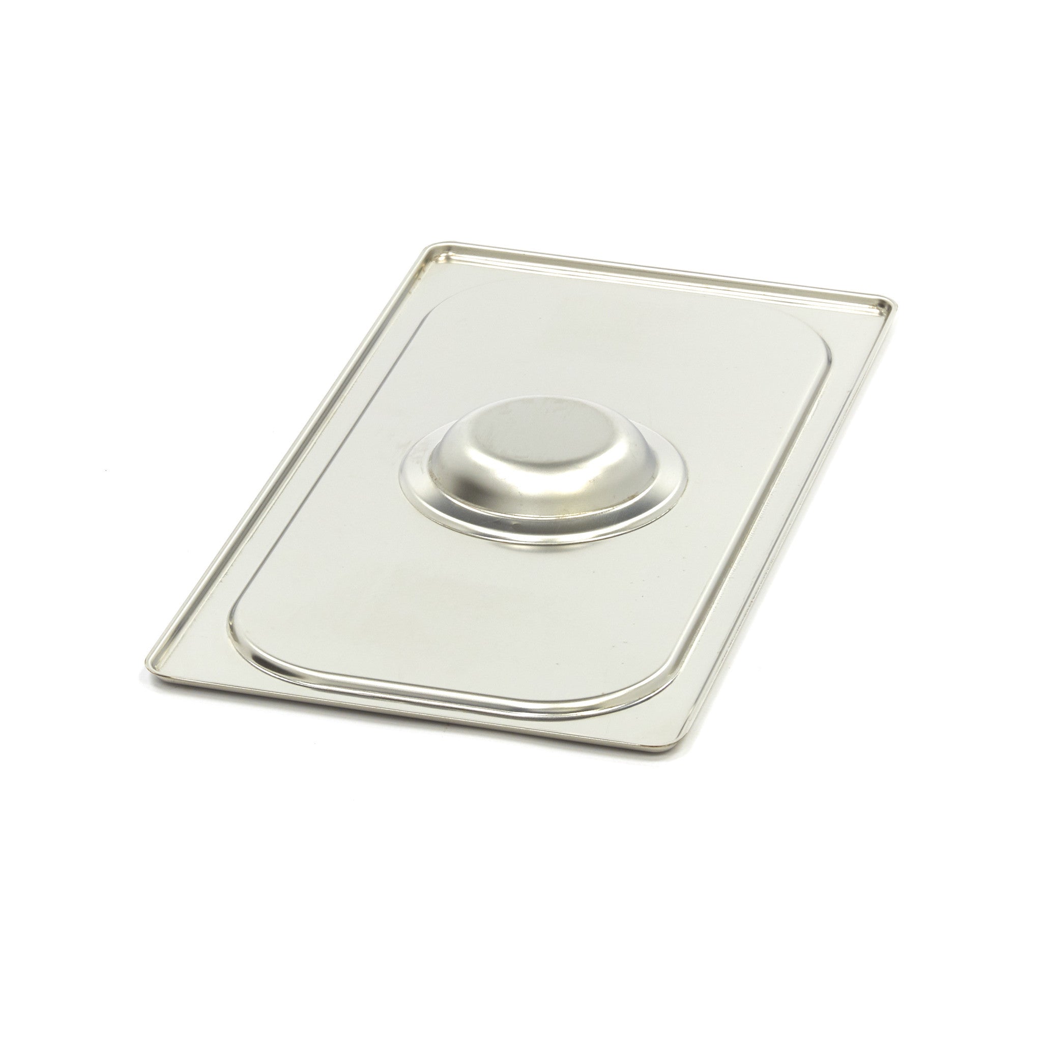 Couvercle Gastronorm - GN1/3 - Acier inoxydable Maxima - vue 2 - Couvercle bac inox pro CHR - Cuistéo