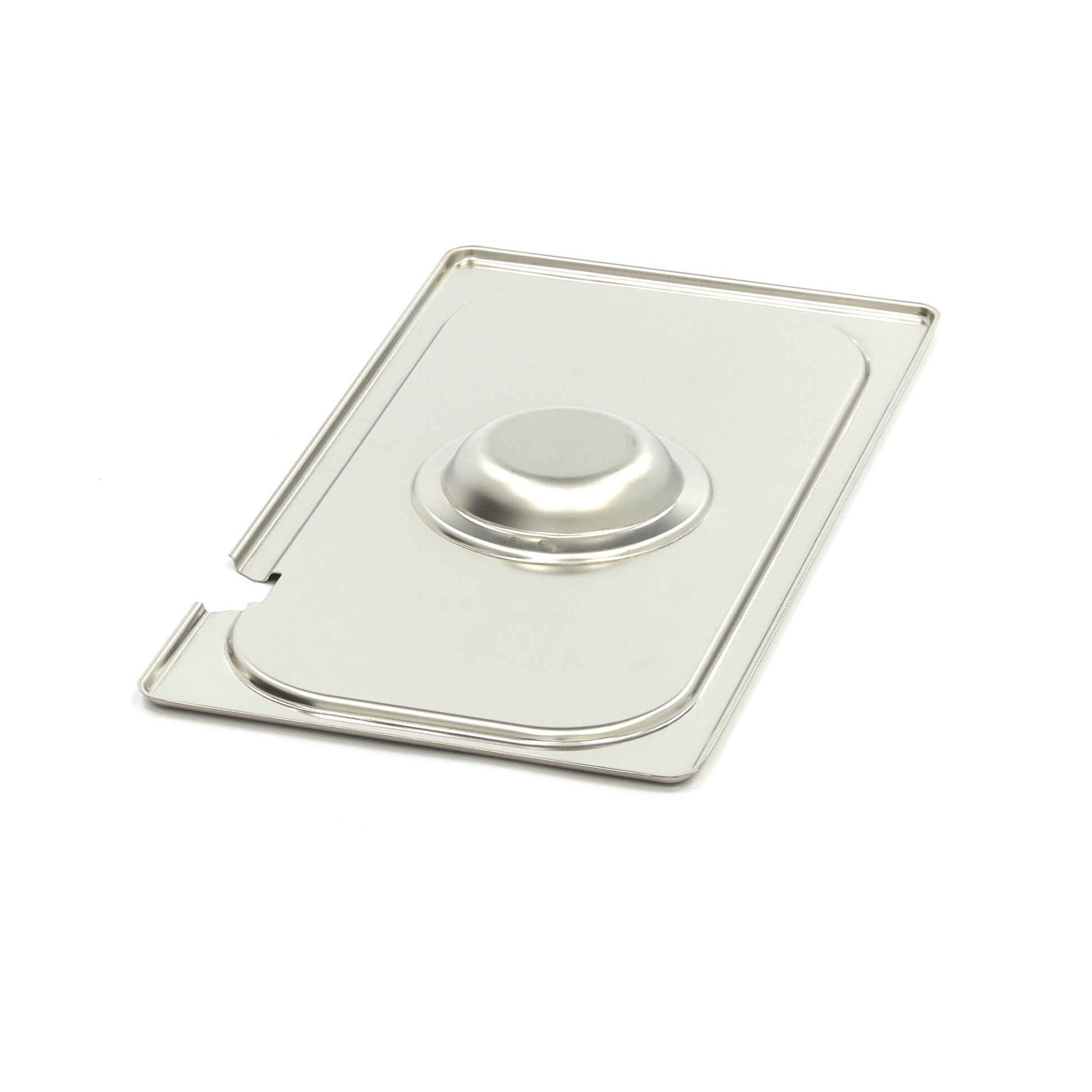 Couvercle Gastronorm - 1/3 GN - Acier inoxydable - avec encoche Maxima - vue 2 - Couvercle bac inox pro CHR - Cuistéo