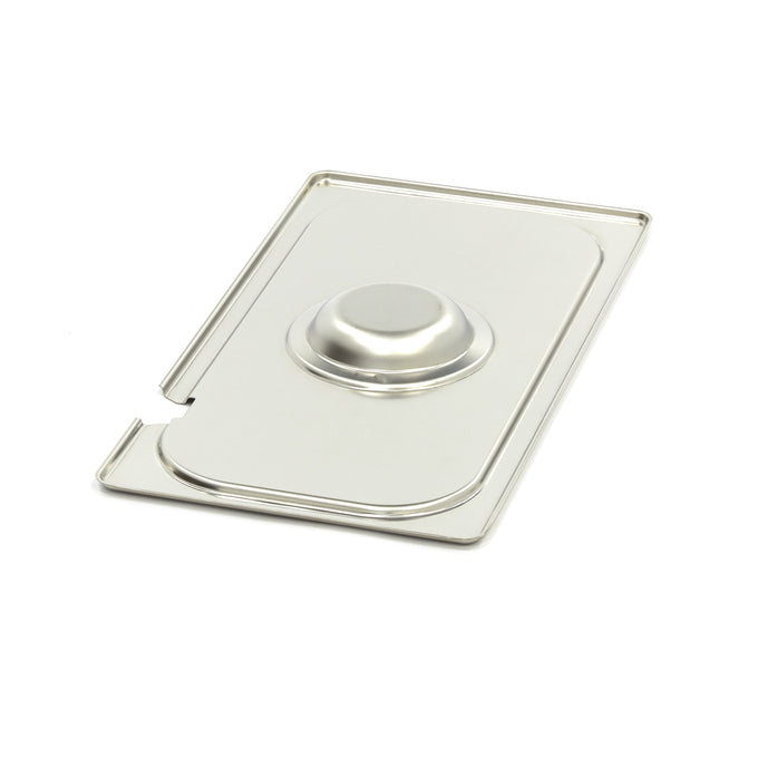 Couvercle Gastronorm - 1/3 GN - Acier inoxydable - avec encoche Maxima - vue 2 - Couvercle bac inox pro CHR - Cuistéo