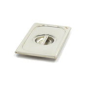 Couvercle Gastronorm - 1/4 GN - Acier inoxydable Maxima - Couvercle bac inox professionnel CHR - matériel cuisine pro - Cuistéo