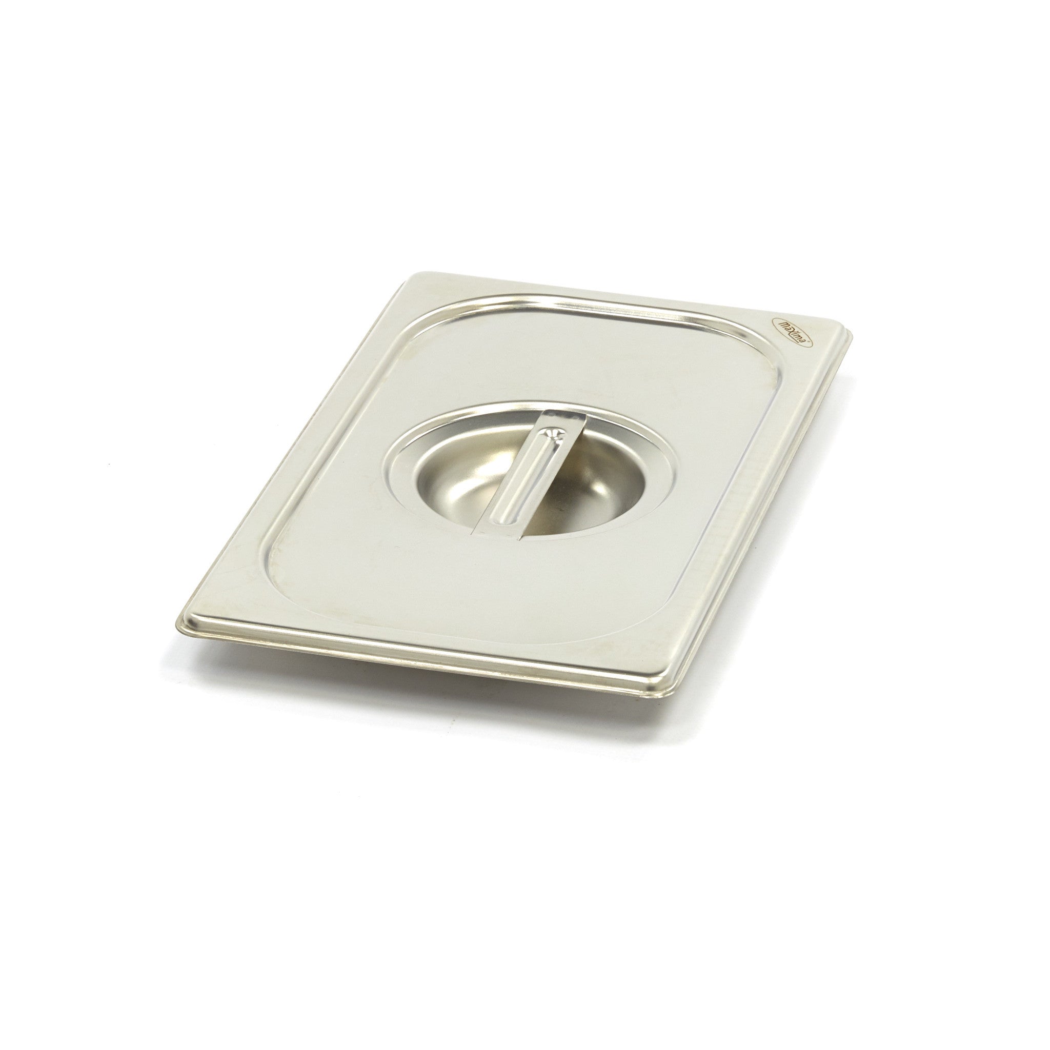 Couvercle Gastronorm - 1/4 GN - Acier inoxydable Maxima - Couvercle bac inox professionnel CHR - matériel cuisine pro - Cuistéo