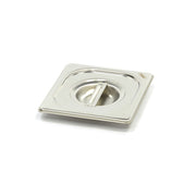Couvercle Gastronorm - 1/6 GN - Acier inoxydable Maxima - Couvercle bac inox professionnel CHR - matériel cuisine pro - Cuistéo