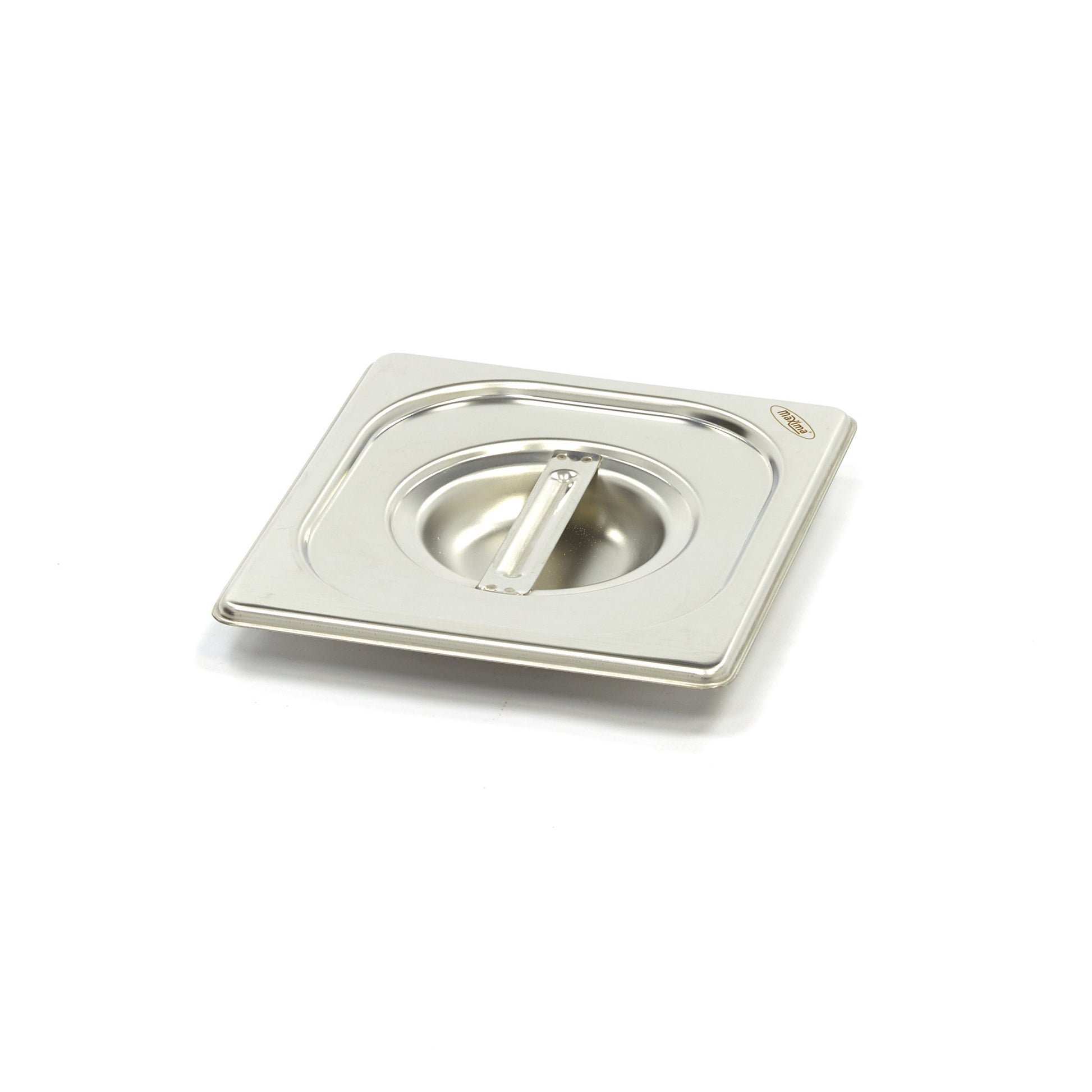 Couvercle Gastronorm - 1/6 GN - Acier inoxydable Maxima - Couvercle bac inox professionnel CHR - matériel cuisine pro - Cuistéo
