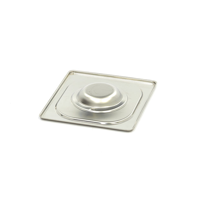 Couvercle Gastronorm - 1/6 GN - Acier inoxydable Maxima - vue 2 - Couvercle bac inox pro CHR - Cuistéo
