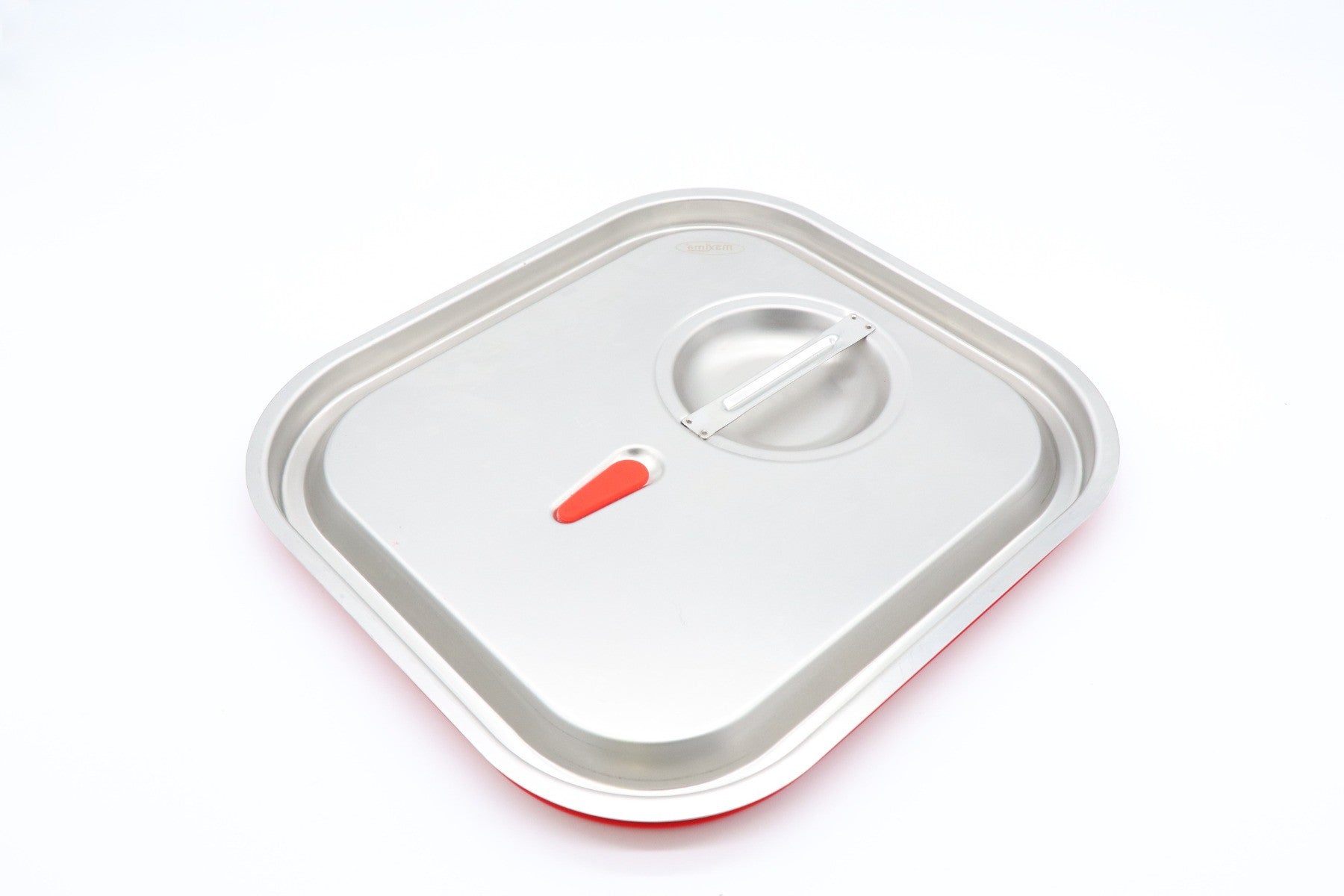 Couvercle Gastronorm - 2/3 GN - Acier inoxydable - Joint hermétique Maxima - Couvercle bac inox professionnel CHR - matériel cuisine pro - Cuistéo