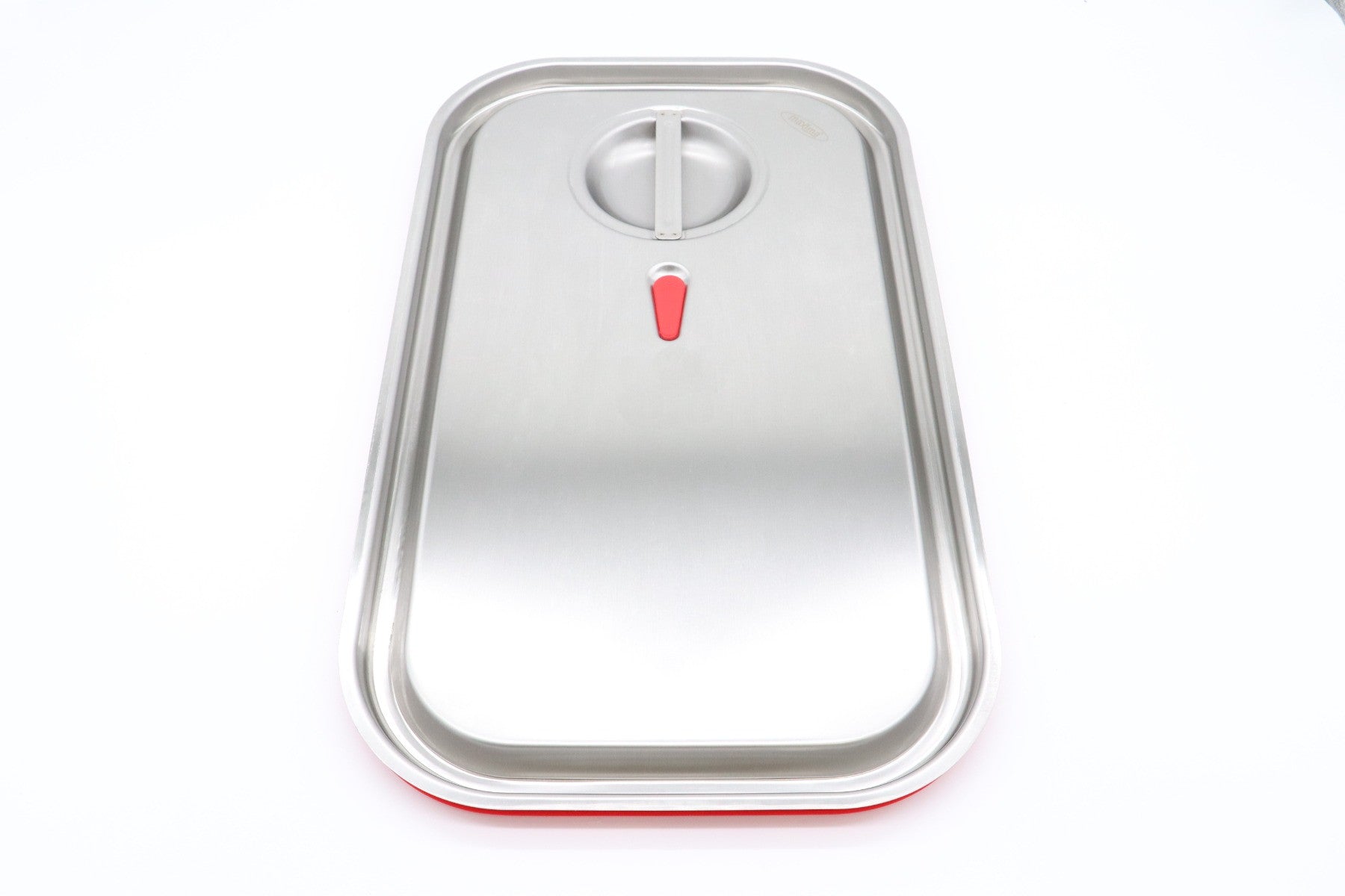 Couvercle Gastronorm - GN 1/1 - Acier inoxydable - Joint hermétique Maxima - Couvercle bac inox professionnel CHR - matériel cuisine pro - Cuistéo