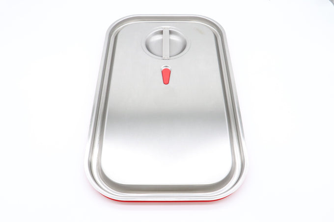 Couvercle Gastronorm - GN 1/1 - Acier inoxydable - Joint hermétique Maxima - Couvercle bac inox professionnel CHR - matériel cuisine pro - Cuistéo