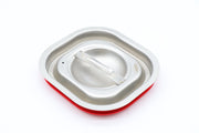 Couvercle gastronorme - 1/6 GN - Acier inoxydable - Joint hermétique Maxima - Couvercle bac inox professionnel CHR - matériel cuisine pro - Cuistéo