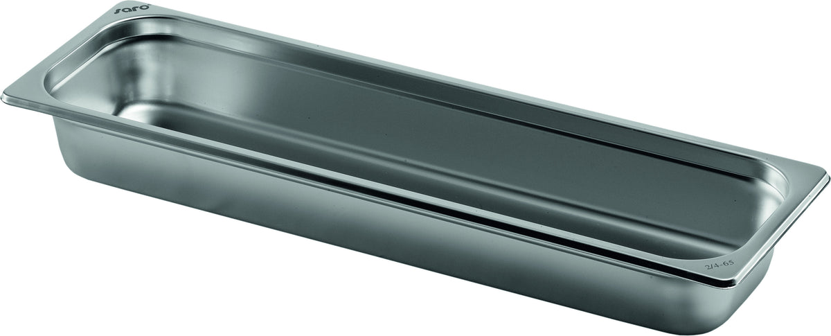 Bac Gastronorme - Inox - 2/4 - 40mm - 2L - TOP LINE Saro - GN 2/4 professionnel CHR - matériel cuisine pro - Cuistéo