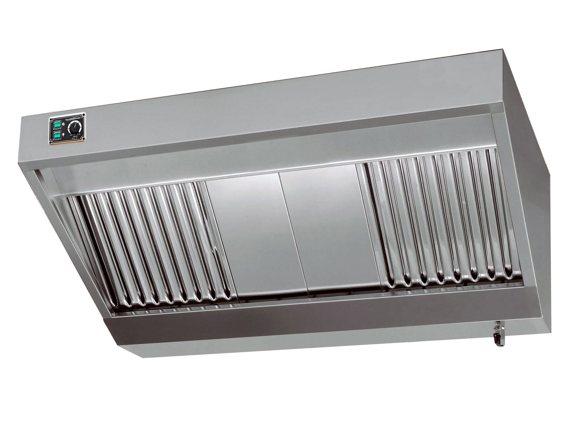 1100 hottes murales complet L. 1100 mm 2 L Combisteel - Hotte Aspirante professionnel CHR - matériel cuisine pro - Cuistéo