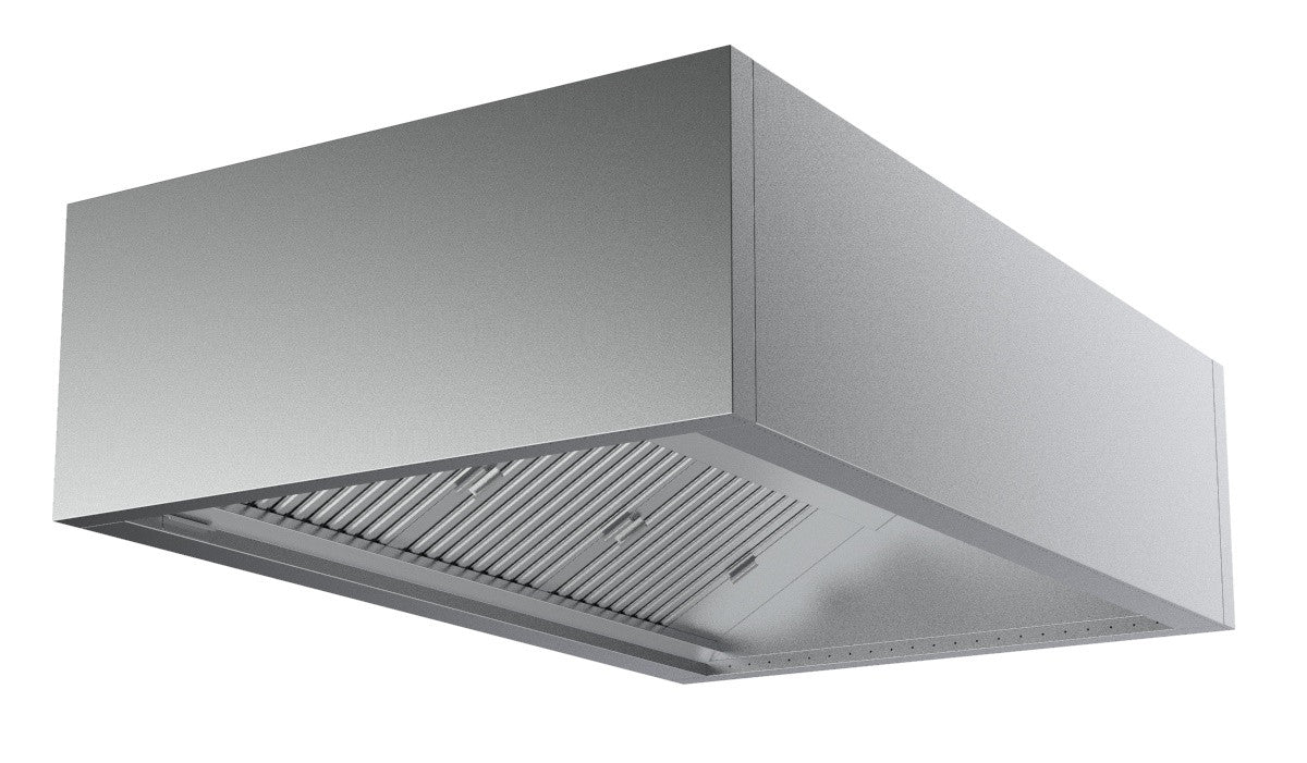 Hotte à induction 2400x1300mm 4 L Combisteel - Hotte Aspirante professionnel CHR - matériel cuisine pro - Cuistéo