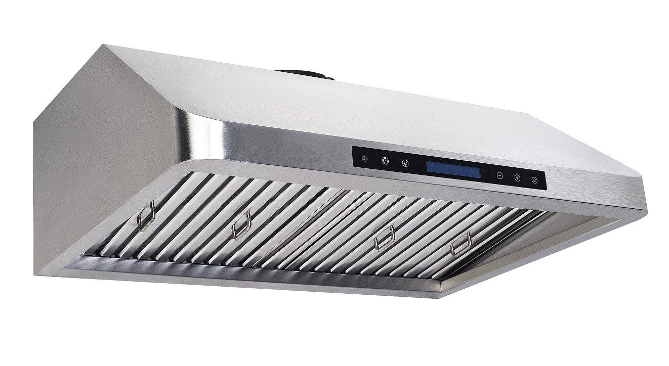 Hotte aspirante 1200 x 560 x 250 1530 L 0.249 kW Combisteel - vue 2 - Hotte Aspirante pro CHR - Cuistéo